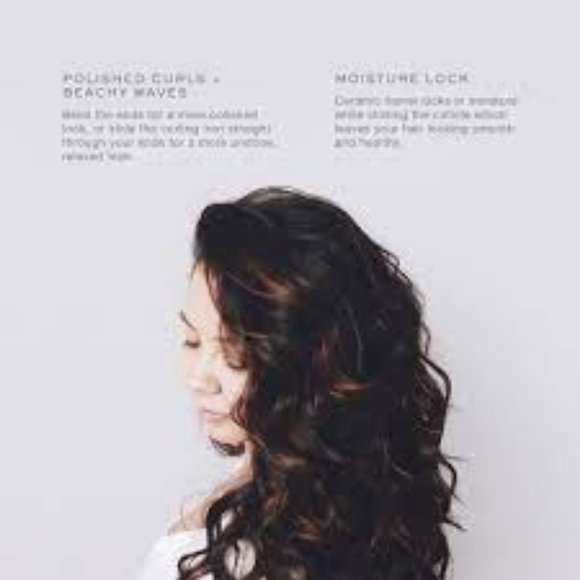 NEW KRISTIN ESS HAIR TITANIUM CURLING IRON 1" - Picture 5 of 8